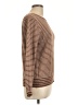 Staccato 100% Polyester Stripes Brown Pullover Sweater Size L - photo 4