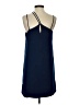 Fab'rik 100% Polyester Solid Blue Casual Dress Size S - photo 2