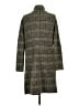 Max Studio Chevron-herringbone Plaid Tan Gray Coat Size M - photo 2