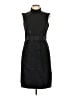 Burberry 100% Polyester Black Trenchcoat Dress Size 10 - photo 1