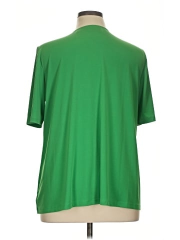 Susan Graver Short Sleeve Blouse (view 2)