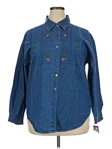 Premier International Long Sleeve Button-Down Shirt (view 1)