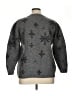 Eddie Bauer 100% Wool Stars Gray Wool Pullover Sweater Size XL - photo 2