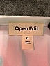 Open Edit 100% Polyester Ivory Short Sleeve Blouse Size XL - photo 7