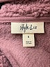 Style&Co 100% Polyester Purple Fleece Size S - photo 6