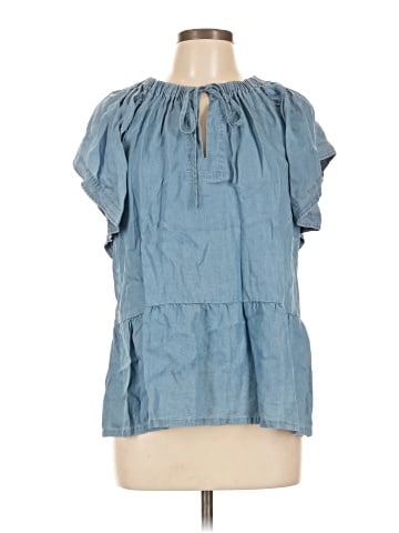 Joe's Jeans Short Sleeve Blouse (view 1)