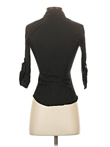 James Perse 3/4 Sleeve Button-Down Shirt (view 2)