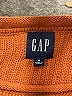 Gap 100% Cotton Solid Orange Brown Pullover Sweater Size M - photo 7