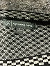 Adrianna Papell Checkered-gingham White Gray Short Sleeve Top Size L - photo 7