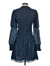 Parker 100% Polyester Blue Casual Dress Size S - photo 2