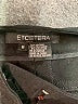Etcetera Solid Black Active Pants Size 6 - photo 7