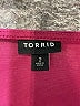 Torrid Solid Burgundy Casual Dress Size 2X Plus (2) - photo 7