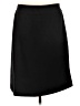 George Solid Black Casual Skirt Size 10 - photo 1
