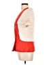 Akira 100% Linen Orange Short Sleeve Top Size 10 - photo 5
