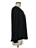 Ann Taylor LOFT 100% Polyester Black Long Sleeve Blouse Size M - photo 4