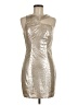 Guess 100% Polyester Metallic Silver Cocktail Dress Size M - photo 1
