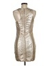 Guess 100% Polyester Metallic Silver Cocktail Dress Size M - photo 2