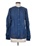 Point Sur Blue Long Sleeve Blouse Size S - photo 1