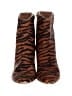 Matisse Animal Print Brown Ankle Boots Size 7 1/2 - photo 2
