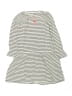 Tea 100% Cotton Stripes Gray Dress Size 10 - photo 1
