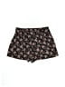 Soprano 100% Polyester Floral Black Shorts Size L - photo 2