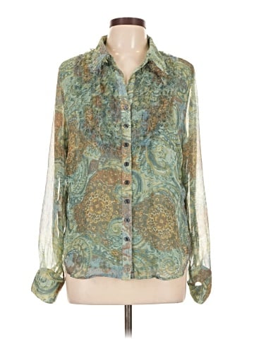 Coldwater Creek Long Sleeve Blouse (view 1)