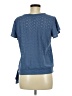 Wrapper Blue Short Sleeve Top Size M - photo 2