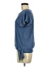 Wrapper Blue Short Sleeve Top Size M - photo 5