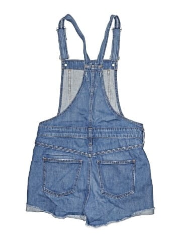 Madewell Adirondack Short Overalls in Denville Wash (view 2)