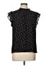 DR2 100% Polyester Black Sleeveless Blouse Size L - photo 1