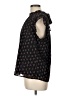 DR2 100% Polyester Black Sleeveless Blouse Size L - photo 5