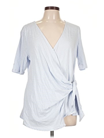 Lands' End 3/4 Sleeve Blouse (view 1)