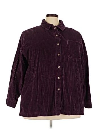 L.L.Bean 3/4 Sleeve Button-Down Shirt (view 1)