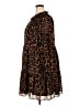 J.Crew 100% Polyester Animal Print Brown Casual Dress Size XXL - photo 5