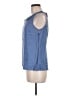Boden 100% Linen Blue Sleeveless Blouse Size 8 - photo 5