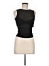 Zara Black Sleeveless T-Shirt Size M - photo 1