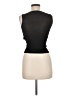 Zara Black Sleeveless T-Shirt Size M - photo 2