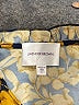 Lavender Brown 100% Polyester Floral Yellow 3/4 Sleeve Blouse Size L - photo 7