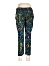 Derek Lam Print Blue Casual Pants Size 10 - photo 1