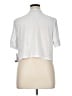 Perceptions White Short Sleeve Blouse Size XL - photo 2