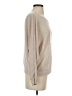 Chenault Metallic Tan Pullover Sweater Size S - photo 4