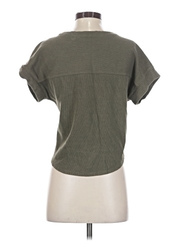 Madewell Ottoman Jacquard V-Neck Boxy Top (view 2)