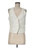 MICHAEL Michael Kors 100% Linen Ivory Vest Size M - photo 1