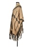 Daytrip 100% Acrylic Tan Poncho One size - photo 5