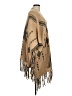 Daytrip 100% Acrylic Tan Poncho One size - photo 4
