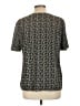 Coldwater Creek Gray Short Sleeve Top Size L - photo 2