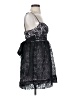 Ruby Rox 100% Polyester Stars Black Cocktail Dress Size 3 - photo 4