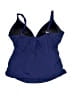 Apt. 9 Solid Blue Swimsuit Top Size L - photo 2