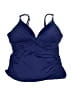 Apt. 9 Solid Blue Swimsuit Top Size L - photo 1