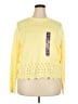 Nine West Yellow Pullover Sweater Size XXL - photo 1